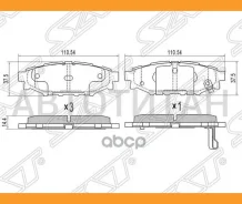 ������� ��������� (�����) Subaru Forester 07-21 / Impreza 07-16 / Legacy 03-15 / Outback 03-15 / Toy, ������ ST26696AG030 ����