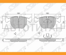������� ��������� (�������) BMW 5-Series 95-04 / 7-Series 94-01, �������� ST34116761252 ����
