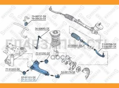 ����� ������ Renault Megane III Hatchback BZ0/Coupe DZ0 08 Stellox 5701132SX 5701132SX ����