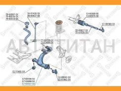����� ������ ������ Peugeot Partner all 96- 5703507SX ����