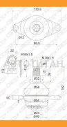 ������� ����� ������ FR Toyota Estima 90-99, ������ �������� ST4333029235 ����