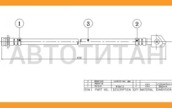 ����� ��������� �������� (�������) Nissan Datsun 2WD 85-97 RH=LH, �����/������ ST4621001G00 ����