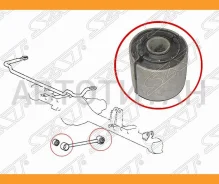 ����������� Toyota 4Runner 89-95 / Hilux Surf 89-95 (�����) ST4872535010 ����