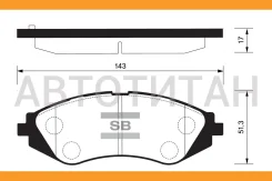 ������� ��������� Daewoo Nexia/Lanos R14 00-/Evanda 05- �������� SP1077 SP1077 ����