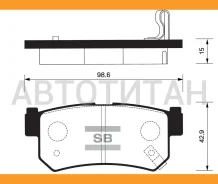 ������� ��������� Ssangyong Rexton 02/Kyron 05/Actyon 05 ������ SP1151 SP1151 ����