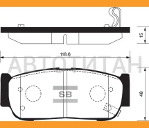 ������� ��������� Hyundai H-1 01-/Santa FE (CM)/(SM) 05- ������ SP1178 SP1178 ����