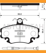 ������� ��������� Renault Logan 04-/Sandero 08-/CLIO 91- �������� ��� ������� SP1243 SP1243 ����