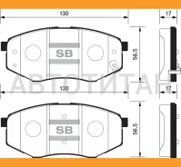 ������� ��������� Hyundai ix35 10-/KIA Sportage 10-/Carens 02- �������� SP1374 SP1374 ����