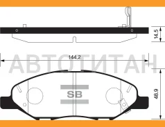 ������� ��������� Nissan March 02-/NOTE(������) 01-/Tiida 07- �������� SP1383 SP1383 ����