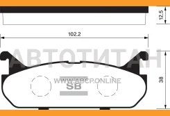 ������� ��������� Mazda Miata 90-93 R (D458) SP1526 ����