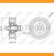 ����� ���������� ����� ������������ Toyota 1GFE 89- ST8844026100 ����