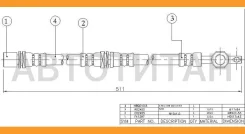 ����� ��������� �������� (�������) Toyota Carina ED/Celica/Corona EXIV/Curren 95-98 LH=RH, �����/������ ST9094702847 ����
