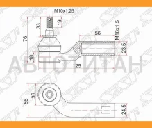 ���������� ������� Mazda 3 03-08/Mazda 5 05-10 RH, ������ STBP4L32280 ����