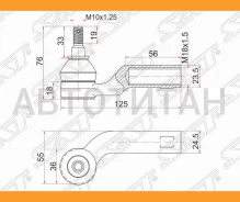 ���������� ������� Mazda 3 03-08/Mazda 5 05-10 LH, ����� STBP4L32290 ����