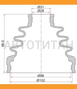 ������� ����� ���������� FR Nissan Patrol Y62 (2 ������. ������), ������ �������� BKFD017 ����