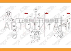����� ��������� �������� (�������) Honda CR-V/Odyssey 95-02 RH, ������ ST01464S10010 ����