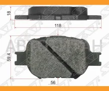 ������� ��������� (�������) Toyota Allion (T260) 07-16 / Caldina (T240) 02-07 / Corolla (E120) 00-07, �������� ST0446520540 ����