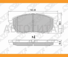 ������� ��������� (�������) Toyota Camry (XV30) 01-06 / Lexus ES 01-06 / Toyota Alphard (H10) 02-08, �������� ST0446528510 ����