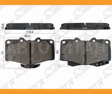 ������� ��������� (�������) Toyota Hilux Pick Up 88-15 / Land Cruiser 84- / Land Cruiser Prado (J90, �������� ST0446535240 ����