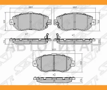 ������� ��������� (�������) Toyota Crown 91-07 / Mark II (X90, X100, X110) 92-04 / Lexus GS 97-04 / IS, �������� ST0446550040 ����