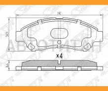 ������� ��������� (�������) Toyota Lite Ace 08-20 / Town Ace 08-20, �������� ST04465BZ131 ����
