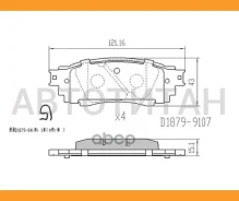 ������� ��������� (�����) Lexus RX 15-22 / Toyota Camry Europe/Russia (XV50, XV70) 14-22 / C-HR 16-19, ������ ST0446633220 ����