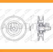 ����� ���������� ����� ���������� ������������ MMC Pajero 2,5/2,8/3,2D 91-06 STMB918552 ����