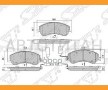 ������� ��������� (�������) Ford Transit 06-14 / Volkswagen Amarok 10-20 SAT ST1371402, �������� ST1371402 ����