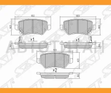������� ��������� (�����) Opel Astra 98-13 / Corsa 00-03 / Zafira 99-14 / Astra Family 11-14, ������ ST1605995 ����