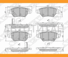 ������� ��������� (�����) Chevrolet Lacetti 04-13 / Lanos 05-09 / Opel Astra 91-09 / Corsa 00-06 / Z, ������ ST1605093 ����