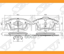 ������� ��������� (�������) Ford Mondeo 14-19 / S-MAX 15- SAT ST1860105, �������� ST1860105 ����