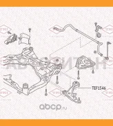 ����������� ��������� ������ ������ (��������������) Nissan Murano 07- TEF1546 ����