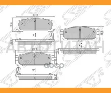 ������� ��������� (�����) Subaru Impreza 92-00 / Legacy 89-03 / Outback 98-03, ������ ST26296AA060 ����