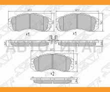 ������� ��������� (�������) Subaru Impreza 92-07 / Legacy 89-03 / Outback 98-03, �������� ST26296AA000 ����