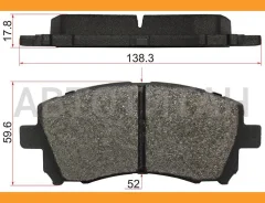 ������� ��������� (�������) Nissan Terrano 14-22 / Subaru Forester 97-02 / Impreza 92-07 / Legacy 93, �������� ST26296AC050 ����