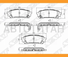 ������� ��������� (�����) Subaru Forester 02-08 / Impreza 00-07 / Impreza WRX 05-07, ������ ST26696FE040 ����