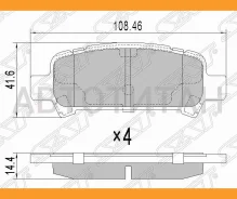 ������� ��������� (�����) Subaru Forester 97-08 / Impreza 92-07 / Legacy 98-09 / Outback 98-06, ������ ST26696AG020 ����