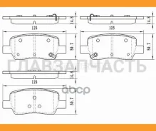 ������� ��������� (�����) Hyundai Santa Fe 18-21 / Kia Sorento 20-, ������ ST280141 ����