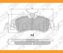 ������� ��������� (�������) Nissan Almera 95-06 / Primera 90-96 / Infiniti Q45 89-96 / Nissan Bluebi, �������� ST410604M525 ����