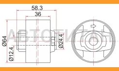 ����������� Toyota Corolla (E150) 06-13 / RAV4 (XA30) 05-13 / Lexus NX 14-17 / Toyota Auris 06-12 / ST4165142120 ����