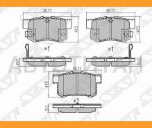 ������� ��������� (�����) Honda Accord 91-16 / Civic 95-12 / Civic Ferio 00-05 / CR-V 95-12 / Suzuki, ������ ST43022SG0010 ����
