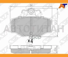 ������� ��������� (�����) Nissan Almera 95-06 / LADA Kalina 13-18 / Nissan Bluebird Sylphy 00-05 / P, ������ ST44060BM426 ����