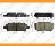 ������� ��������� (�����) Mitsubishi Lancer 02-17 / Outlander 02-12 / Dodge Caliber 06-12 / Jeep Com, ������ ST4605A479 ����