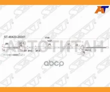 ���� ������� TY Corona/Caldina #T19#/21# 2WD (������� �������) - RH, ������ ST4642020351 ����
