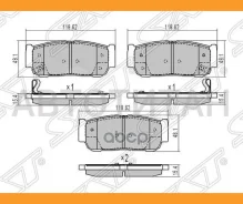 ������� ��������� (�����) SsangYong Kyron 05-16 / Rexton 01-17 / Rodius 04-13 / Stavic 13-, ������ ST48413091A1 ����
