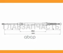 ���� ����������� ������� Skoda Superb 08-15 LH=RH, �����/������ ST520226 ����