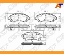 ������� ��������� (�������) Suzuki SX4 13-21, �������� ST5581061M00 ����