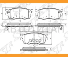 ������� ��������� (�������) Kia Rio 05-11 / Hyundai Accent 06-11 / i20 08-12, �������� ST581011GA00 ����