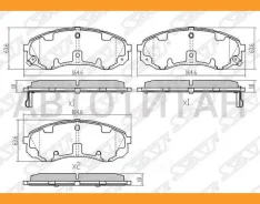 ������� ��������� (�������) Haval H9 15-24 / Kia Carnival 06-14 / Hyundai Grand Starex 07-13 / H1 07, �������� ST581014HA50 ����