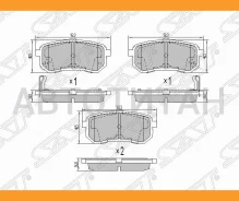 ������� ��������� (�����) Kia Picanto 03-15 / Hyundai i10 07-16, ������ ST583020XA00 ����